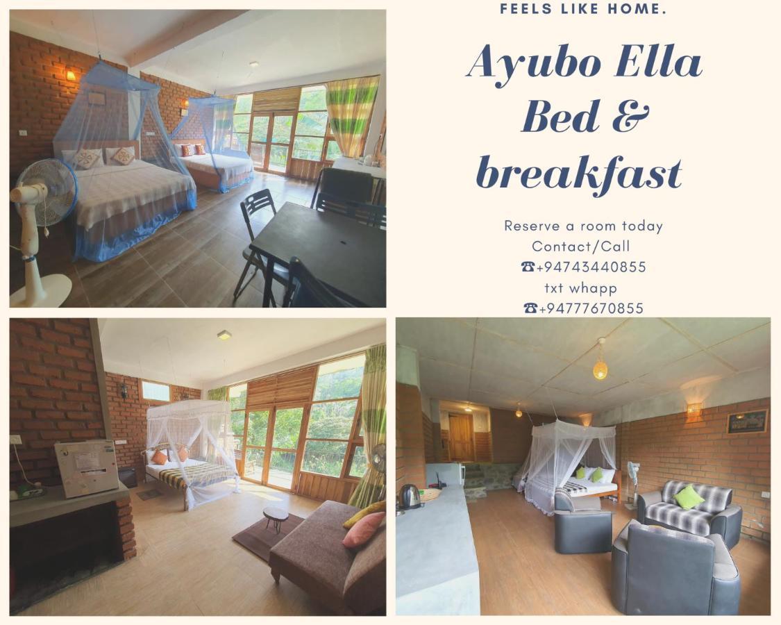 Ayubo Ella - Bed & Breakfast Zewnętrze zdjęcie